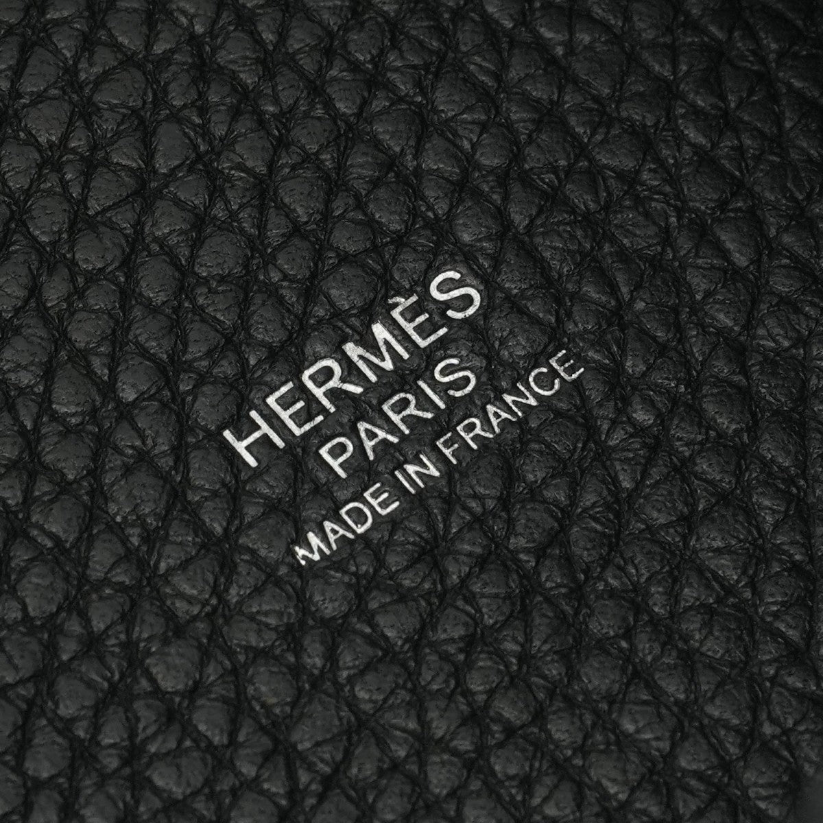 エルメス HERMES ピコタンロックMM ピコタンロック MM ピコタンロック22 バッグ トートバッグ トリヨンクレマンス ノワール noir ブラック Black 黒 シルバー金具 ハンドバッグ