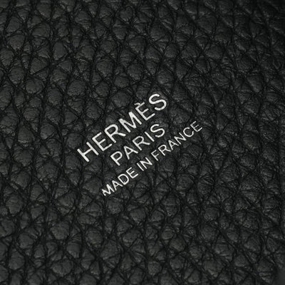 エルメス HERMES ピコタンロックMM ピコタンロック MM ピコタンロック22 バッグ トートバッグ トリヨンクレマンス ノワール noir ブラック Black 黒 シルバー金具 ハンドバッグ