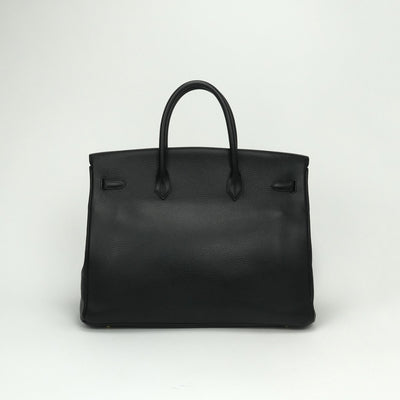 エルメス HERMES バーキン40 バーキン 40 バッグ トートバッグ アルデンヌ ノワール　noir ブラック Black 黒 ゴールド金具 ハンドバッグ
