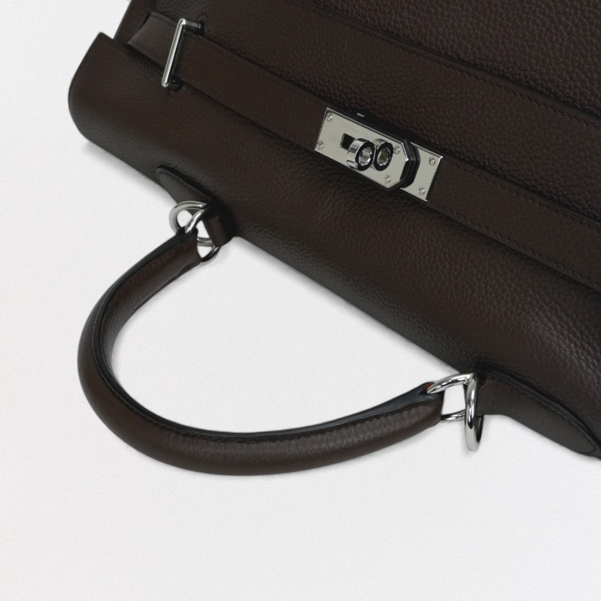 エルメス HERMES ケリー50 ケリー 50 バッグ トートバッグ ショルダーバッグ トゴ ブラウン Brown 茶 シルバー金具 ハンドバッグ V字金具 内縫い