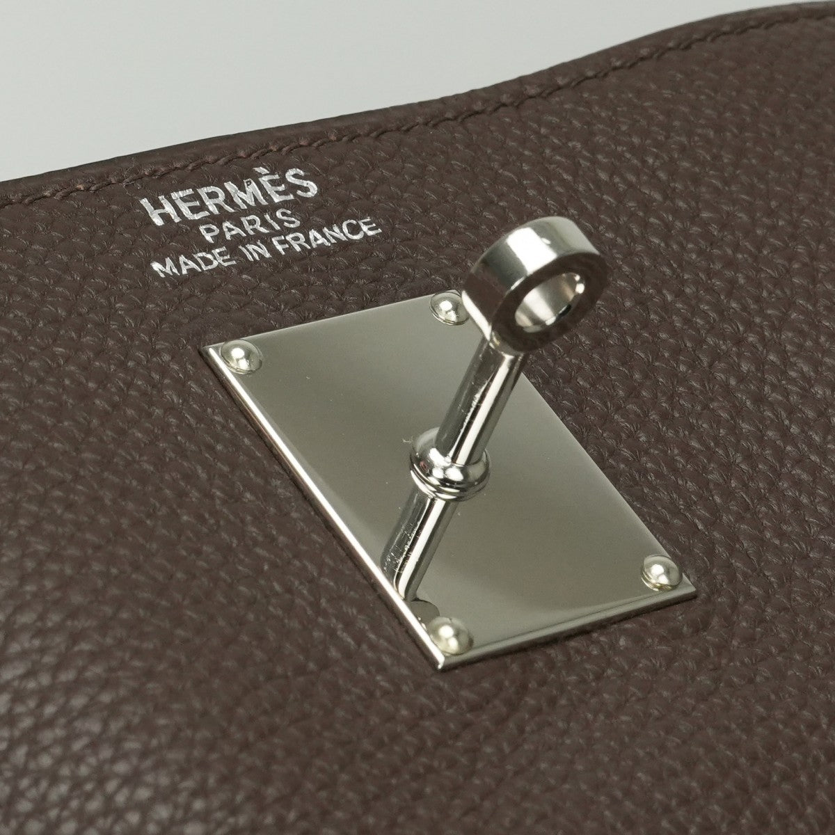 エルメス HERMES ケリー50 ケリー 50 バッグ トートバッグ ショルダーバッグ トゴ ブラウン Brown 茶 シルバー金具 ハンドバッグ V字金具 内縫い