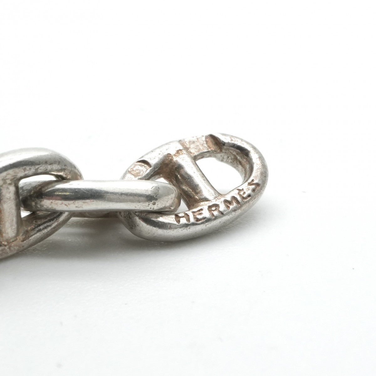 エルメス HERMES シェーヌダンクル ブレスレット バングル カフ 925 銀 ヴィンテージ アンティーク 希少 レア