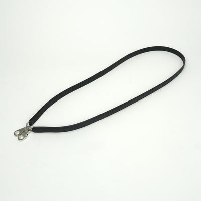 エルメス HERMES ショルダーストラップ その他 エプソン ノワール Noir ブラック Black 黒 シルバー金具 ヴォーエプソン