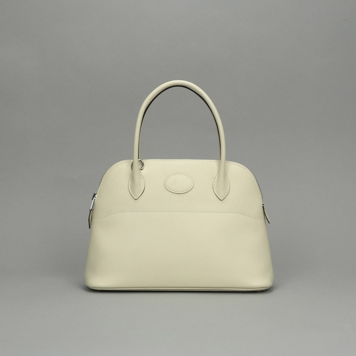 エルメス HERMES ボリード27 ボリード 27 バッグ トートバッグ ショルダーバッグ エプソン ナタ Nata ホワイト White アイボリー ivory 白 シルバー金具 ハンドバッグ 2way