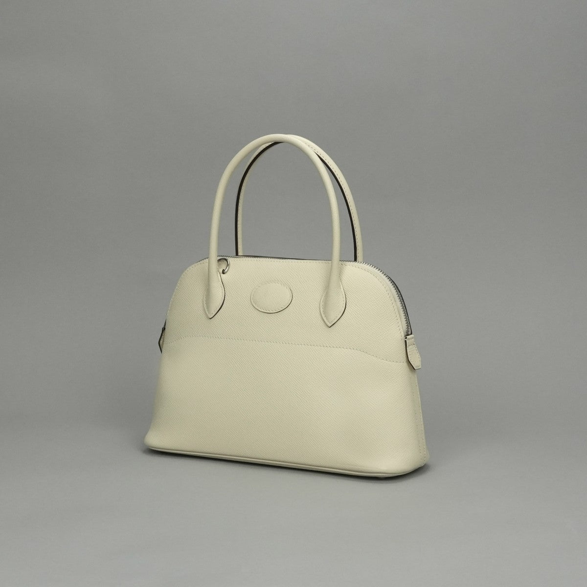 エルメス HERMES ボリード27 ボリード 27 バッグ トートバッグ ショルダーバッグ エプソン ナタ Nata ホワイト White アイボリー ivory 白 シルバー金具 ハンドバッグ 2way