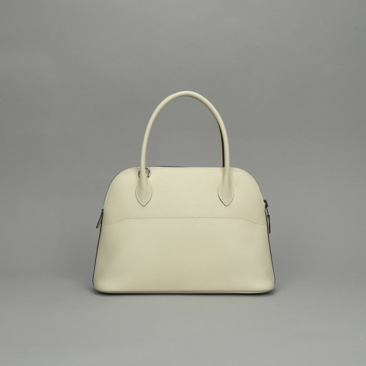 エルメス HERMES ボリード27 ボリード 27 バッグ トートバッグ ショルダーバッグ エプソン ナタ Nata ホワイト White アイボリー ivory 白 シルバー金具 ハンドバッグ 2way