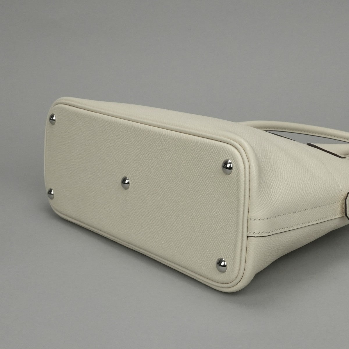 エルメス HERMES ボリード27 ボリード 27 バッグ トートバッグ ショルダーバッグ エプソン ナタ Nata ホワイト White アイボリー ivory 白 シルバー金具 ハンドバッグ 2way