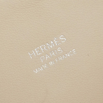 エルメス HERMES ボリード27 ボリード 27 バッグ トートバッグ ショルダーバッグ エプソン ナタ Nata ホワイト White アイボリー ivory 白 シルバー金具 ハンドバッグ 2way
