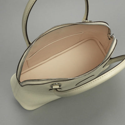 エルメス HERMES ボリード27 ボリード 27 バッグ トートバッグ ショルダーバッグ エプソン ナタ Nata ホワイト White アイボリー ivory 白 シルバー金具 ハンドバッグ 2way