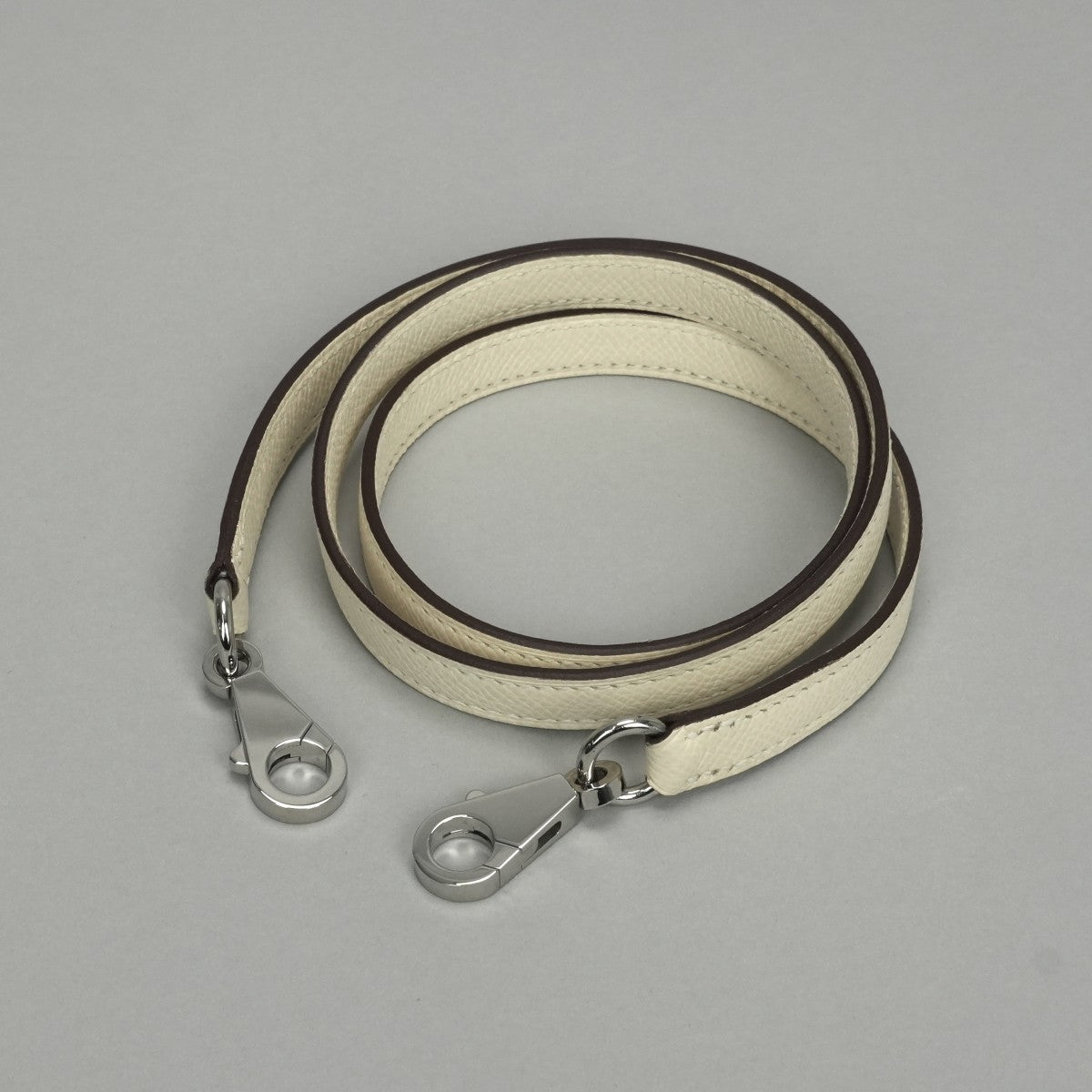 エルメス HERMES ボリード27 ボリード 27 バッグ トートバッグ ショルダーバッグ エプソン ナタ Nata ホワイト White アイボリー ivory 白 シルバー金具 ハンドバッグ 2way