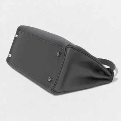 エルメス HERMES ケリー28 ケリー 28 バッグ トートバッグ ショルダーバッグ トゴ エタン Etain グレー Gray シルバー金具 ハンドバッグ V字金具 2Way