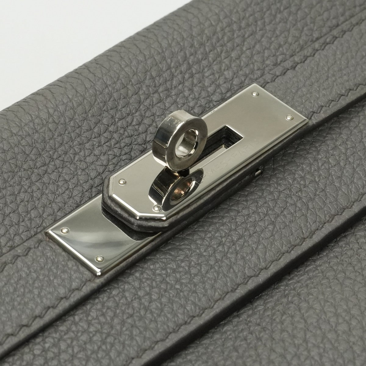 エルメス HERMES ケリー28 ケリー 28 バッグ トートバッグ ショルダーバッグ トゴ エタン Etain グレー Gray シルバー金具 ハンドバッグ V字金具 2Way