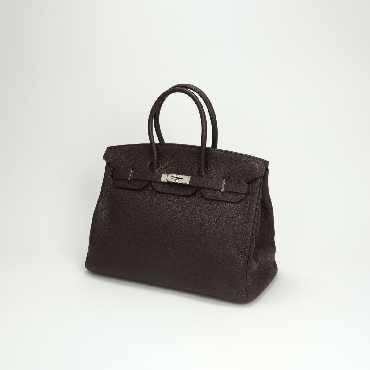 エルメス HERMES バーキン35 バーキン 35 バッグ トートバッグ トゴ ショコラ Chocolate ブラウン Brown 茶 濃茶 シルバー金具 ハンドバッグ