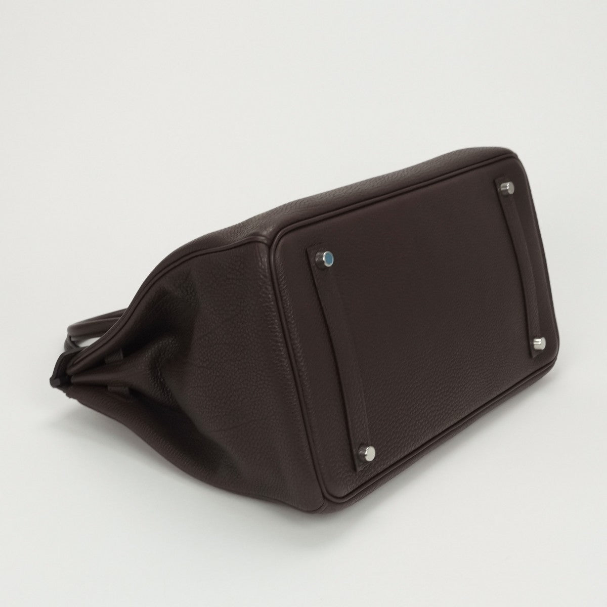 エルメス HERMES バーキン35 バーキン 35 バッグ トートバッグ トゴ ショコラ Chocolate ブラウン Brown 茶 濃茶 シルバー金具 ハンドバッグ