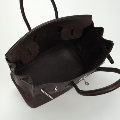 エルメス HERMES バーキン35 バーキン 35 バッグ トートバッグ トゴ ショコラ Chocolate ブラウン Brown 茶 濃茶 シルバー金具 ハンドバッグ