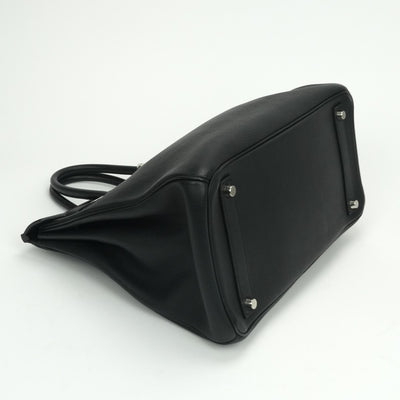 エルメス HERMES オータクロア32 オータクロア 32 バッグ トートバッグ トゴ ノワール Noir ブラック black 黒 シルバー金具 ハンドバッグ