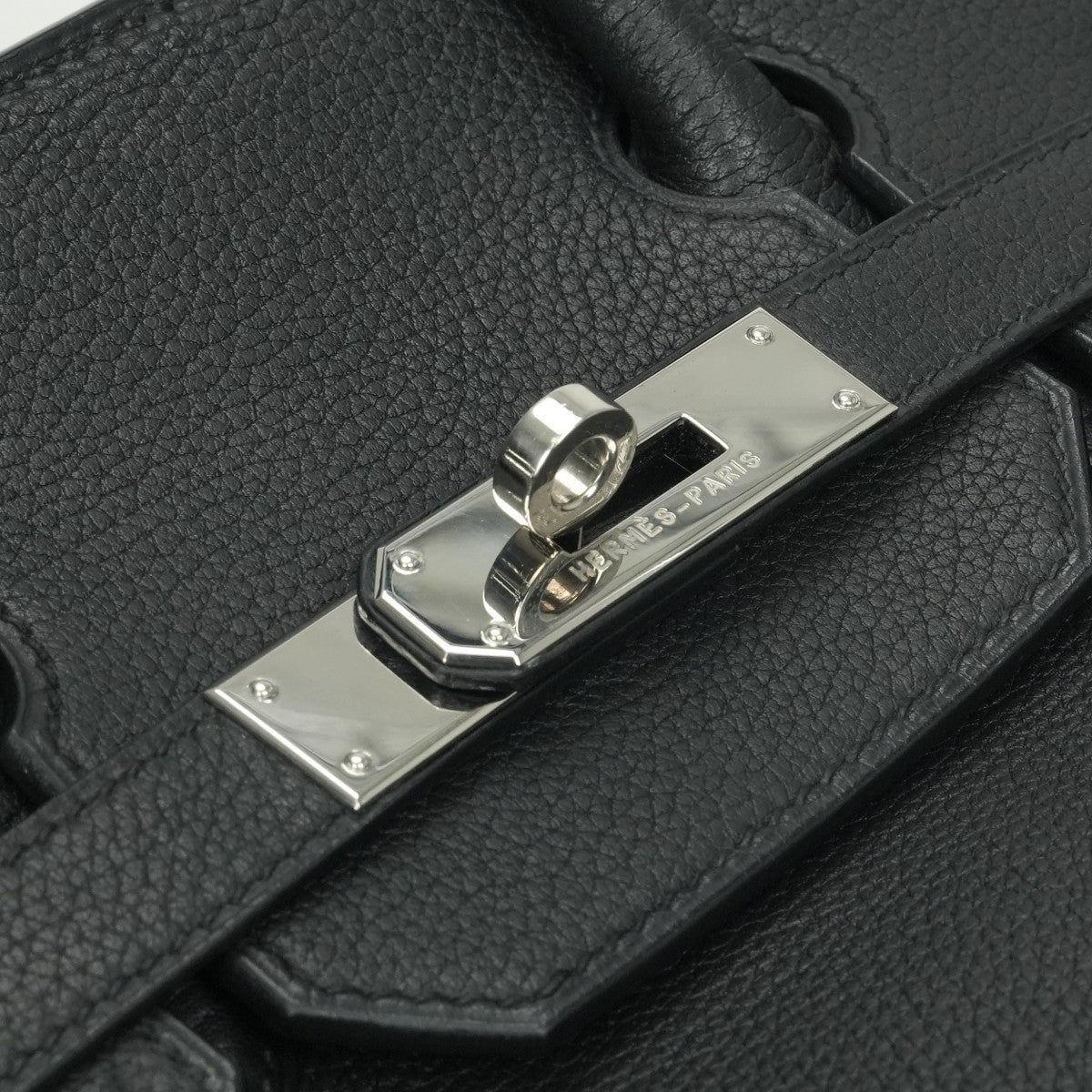 エルメス HERMES オータクロア32 オータクロア 32 バッグ トートバッグ トゴ ノワール Noir ブラック black 黒 シルバー金具 ハンドバッグ