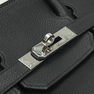 エルメス HERMES オータクロア32 オータクロア 32 バッグ トートバッグ トゴ ノワール Noir ブラック black 黒 シルバー金具 ハンドバッグ