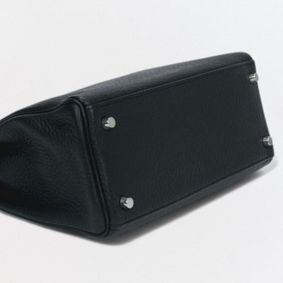 エルメス HERMES ケリー28 ケリー 28 バッグ トートバッグ ショルダーバッグ トゴ ノワール　noir ブラック Black 黒 シルバー金具 ハンドバッグ V字金具 2Way