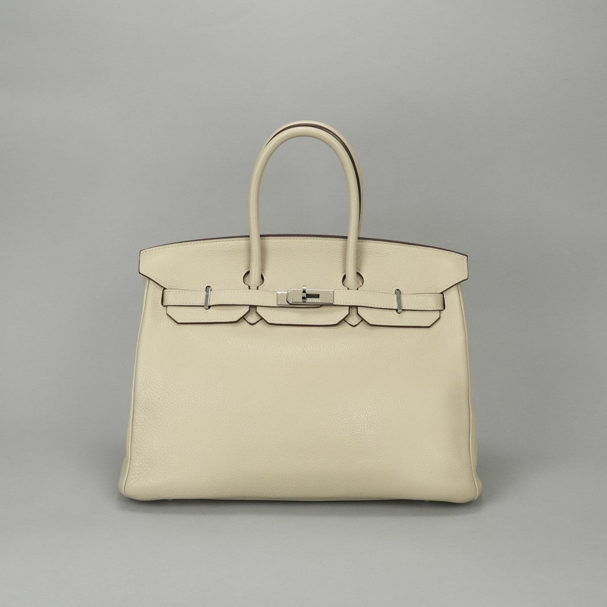エルメス HERMES バーキン35 バーキン 35 バッグ トートバッグ トリヨンクレマンス パルシュマン Parchemin ベージュ系 beige シルバー金具