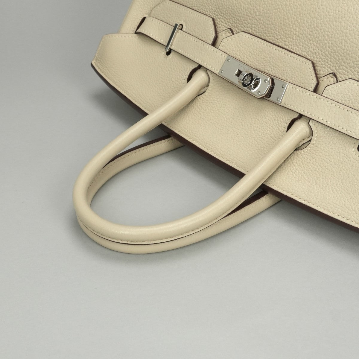 エルメス HERMES バーキン35 バーキン 35 バッグ トートバッグ トリヨンクレマンス パルシュマン Parchemin ベージュ系 beige シルバー金具