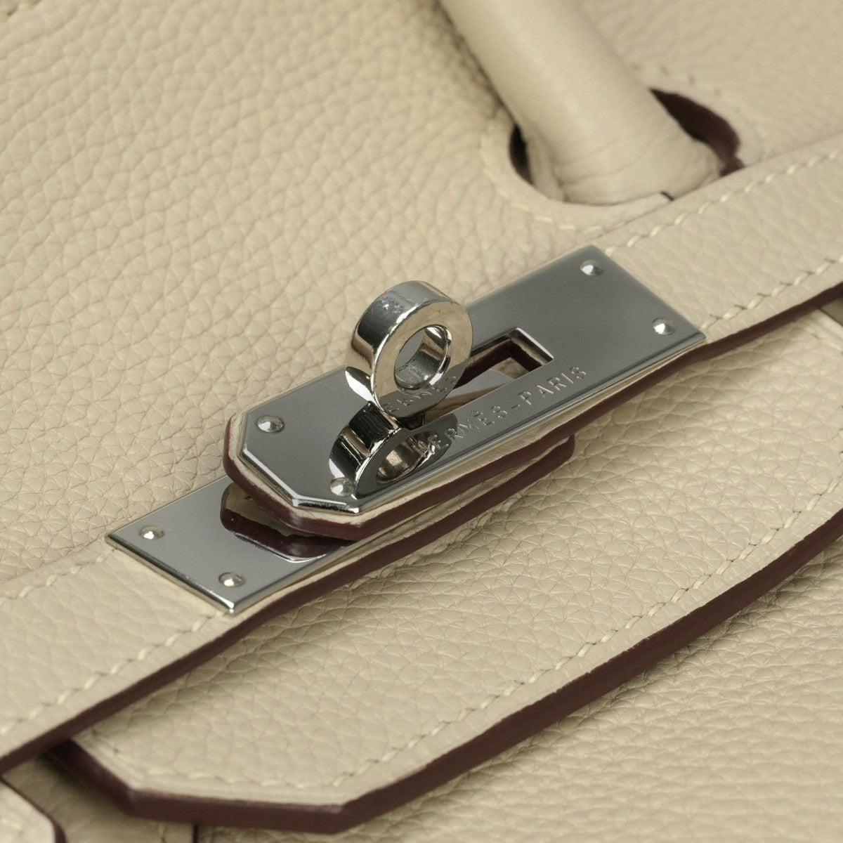 エルメス HERMES バーキン35 バーキン 35 バッグ トートバッグ トリヨンクレマンス パルシュマン Parchemin ベージュ系 beige シルバー金具
