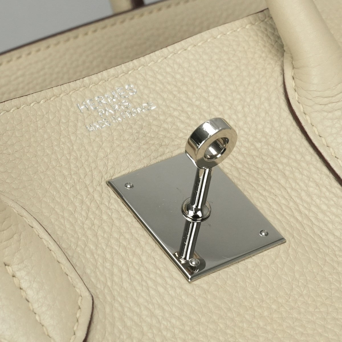 エルメス HERMES バーキン35 バーキン 35 バッグ トートバッグ トリヨンクレマンス パルシュマン Parchemin ベージュ系 beige シルバー金具