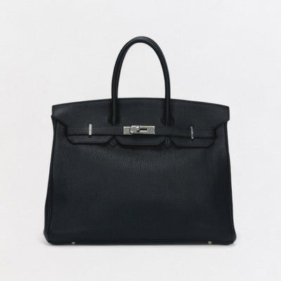 エルメス HERMES バーキン35 バーキン 35 バッグ トートバッグ トゴ ノワール Noir ブラック Black 黒 シルバー金具 ハンドバッグ