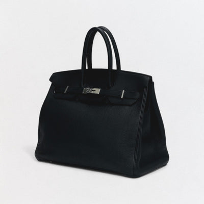 エルメス HERMES バーキン35 バーキン 35 バッグ トートバッグ トゴ ノワール Noir ブラック Black 黒 シルバー金具 ハンドバッグ