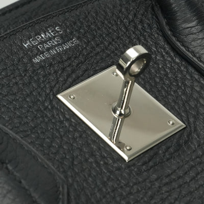 エルメス HERMES バーキン35 バーキン 35 バッグ トートバッグ トゴ ノワール Noir ブラック Black 黒 シルバー金具 ハンドバッグ