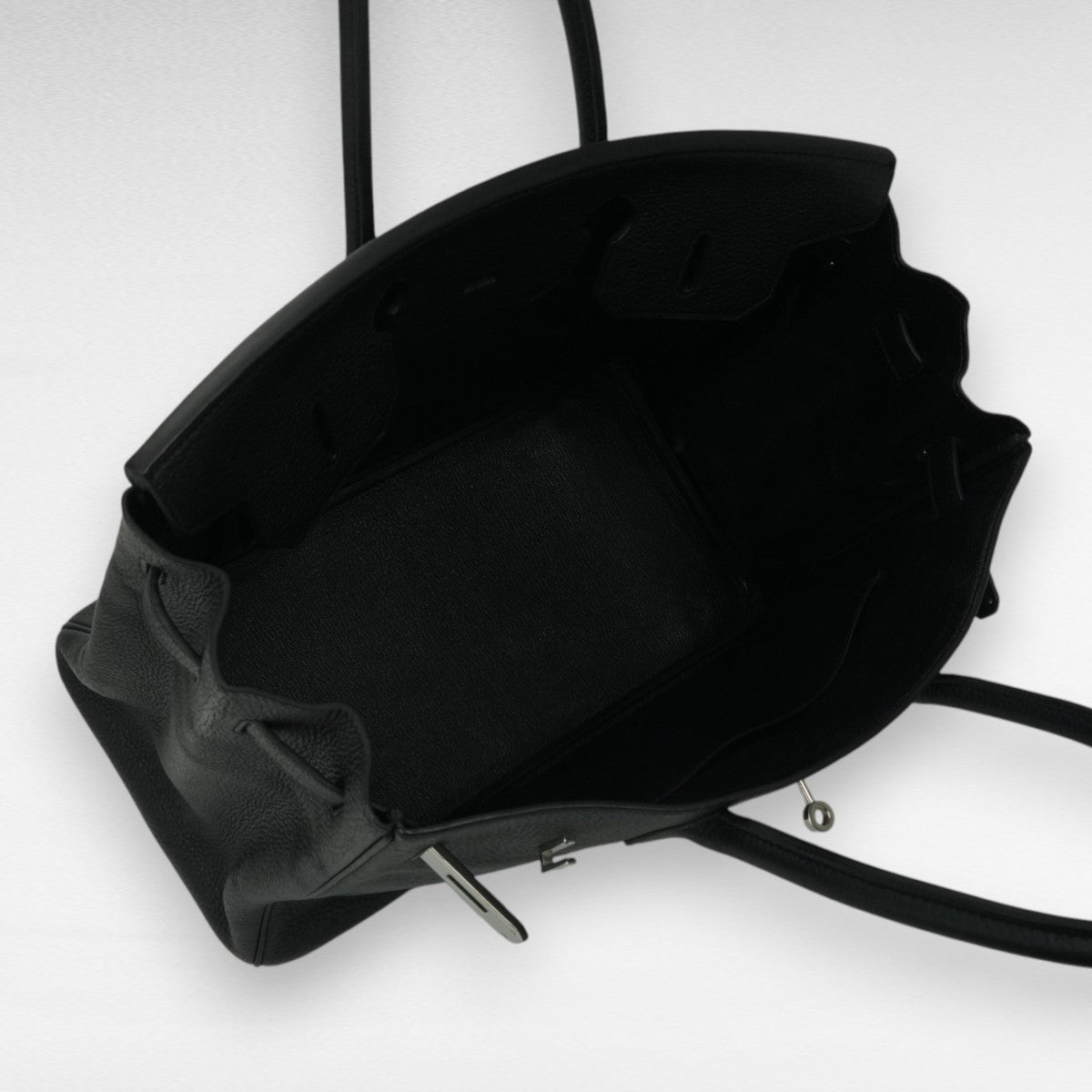 エルメス HERMES バーキン35 バーキン 35 バッグ トートバッグ トゴ ノワール Noir ブラック Black 黒 シルバー金具 ハンドバッグ