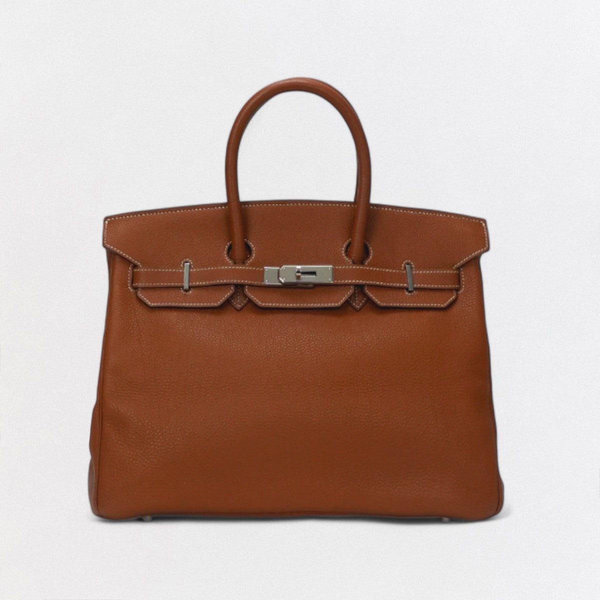 エルメス HERMES バーキン35 バーキン 35 バッグ トートバッグ トゴ ゴールド Gold ブラウン Brown 茶 シルバー金具 ハンドバッグ スターマーク ☆刻印