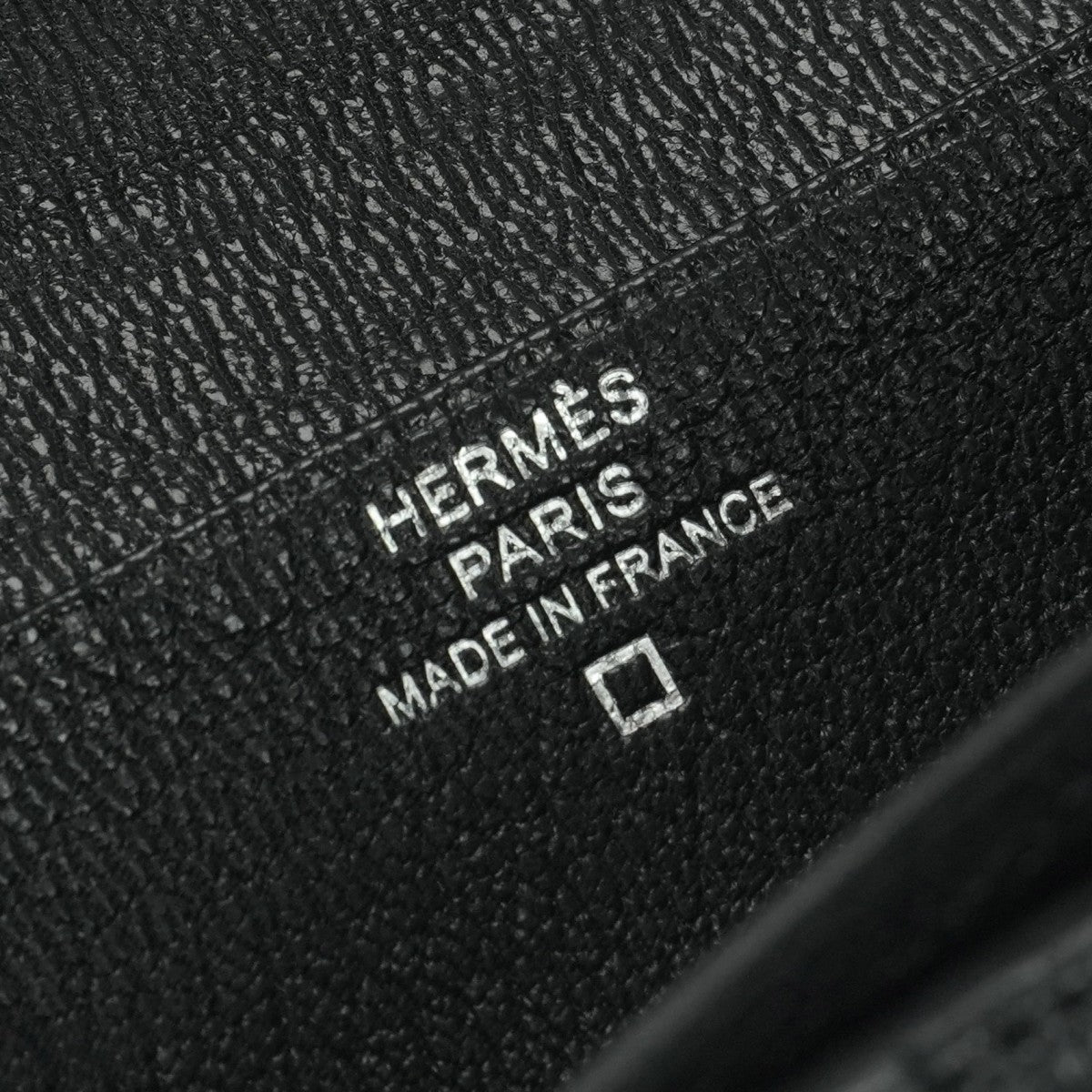 エルメス HERMES ベアンスフレ ベアン スフレ 財布 長財布 ロングウォレット アリゲーターマット クロコダイル ノワール　noir ブラック Black 黒 シルバー金具