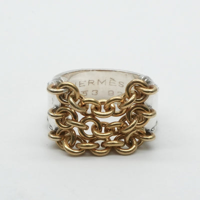 エルメス HERMES メキシコ リング 指輪 シルバー 金