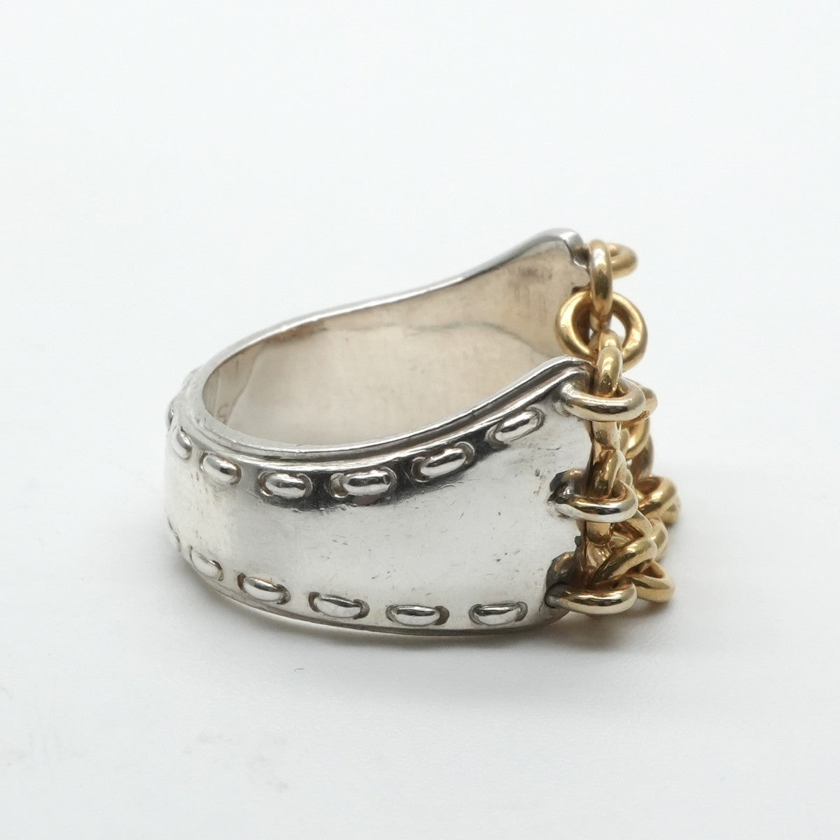 エルメス HERMES メキシコ リング 指輪 シルバー 金