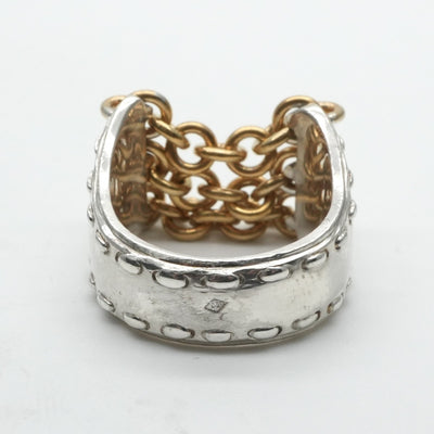 エルメス HERMES メキシコ リング 指輪 シルバー 金