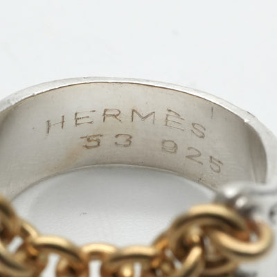エルメス HERMES メキシコ リング 指輪 シルバー 金