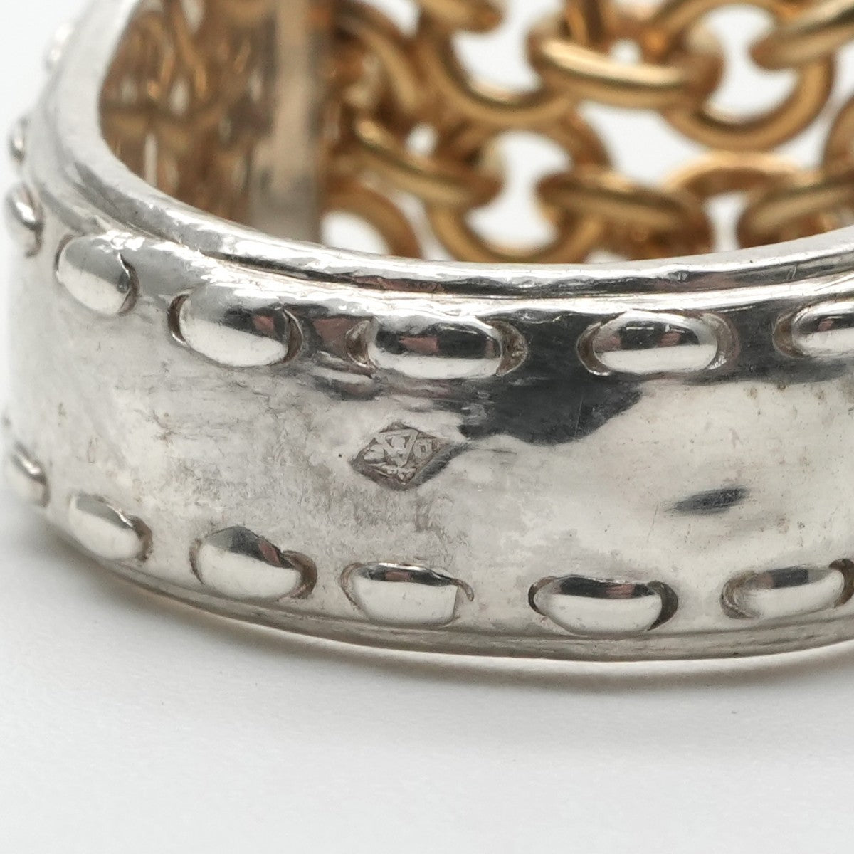 エルメス HERMES メキシコ リング 指輪 シルバー 金