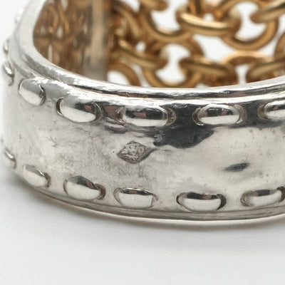 エルメス HERMES メキシコ リング 指輪 シルバー 金