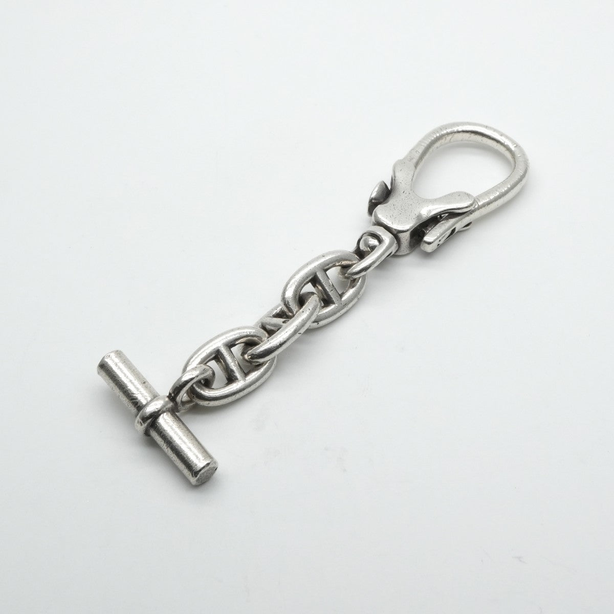 エルメス HERMES シェーヌダンクル キーケース キーアクセサリー 銀 シルバー キーリング アンティーク ヴィンテージ 希少 レア