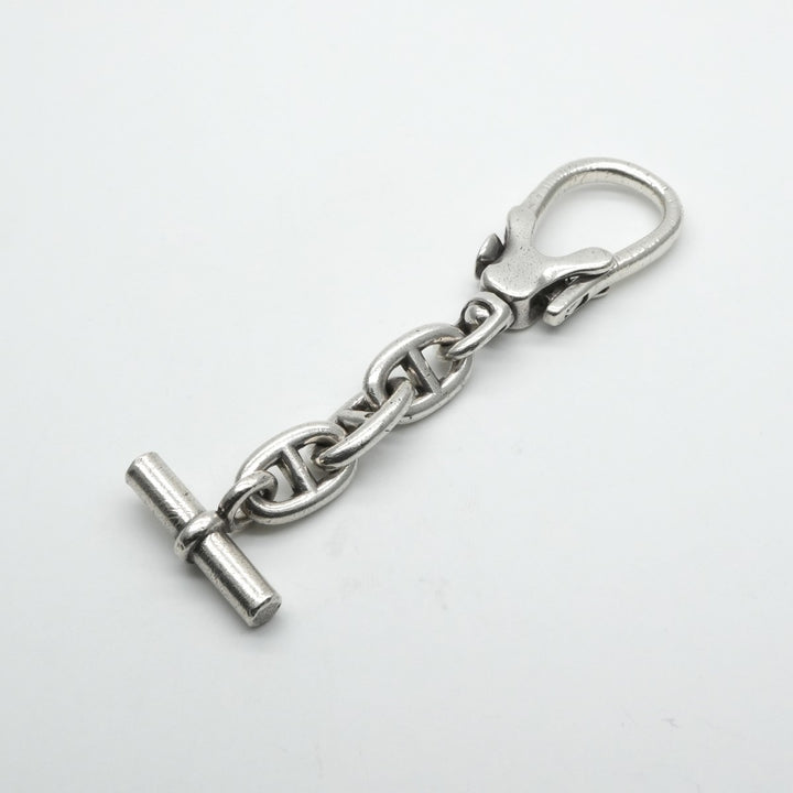 エルメス HERMES シェーヌダンクル キーケース キーアクセサリー 銀