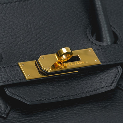 エルメス HERMES バーキン35 バーキン 35 バッグ トートバッグ アルデンヌ ノワール noir ブラック Black 黒 ゴールド金具 ハンドバッグ