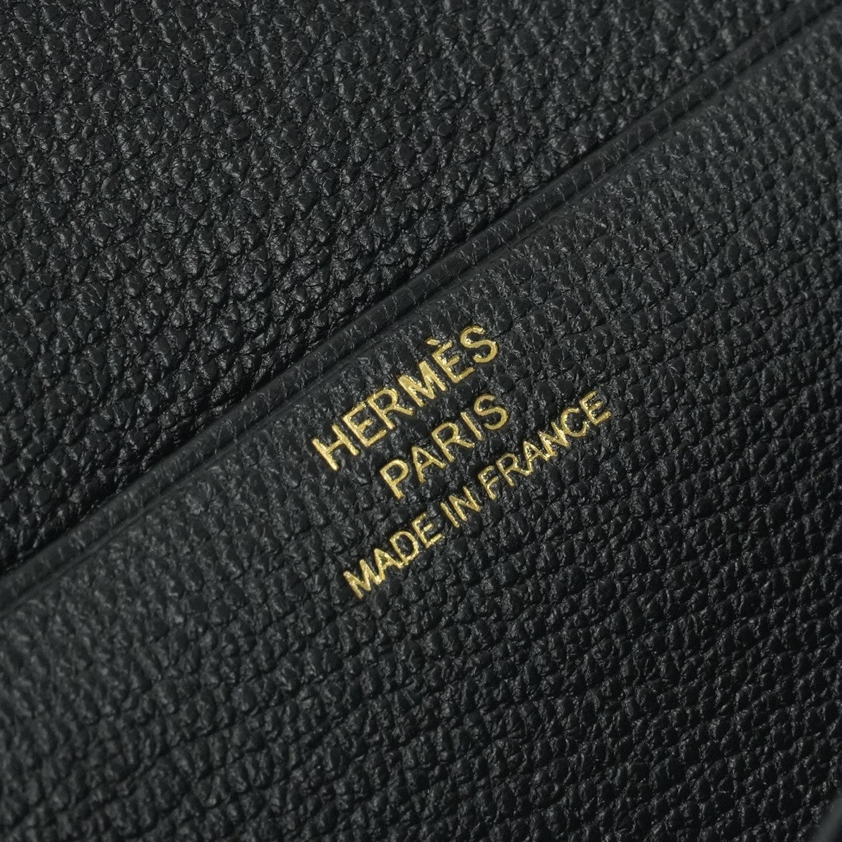 エルメス HERMES ベアンスフレ ベアン スフレ 財布 長財布 ロングウォレット シェーブル ノワール Noir ブラック black 黒 ゴールド金具 シェブルミゾル