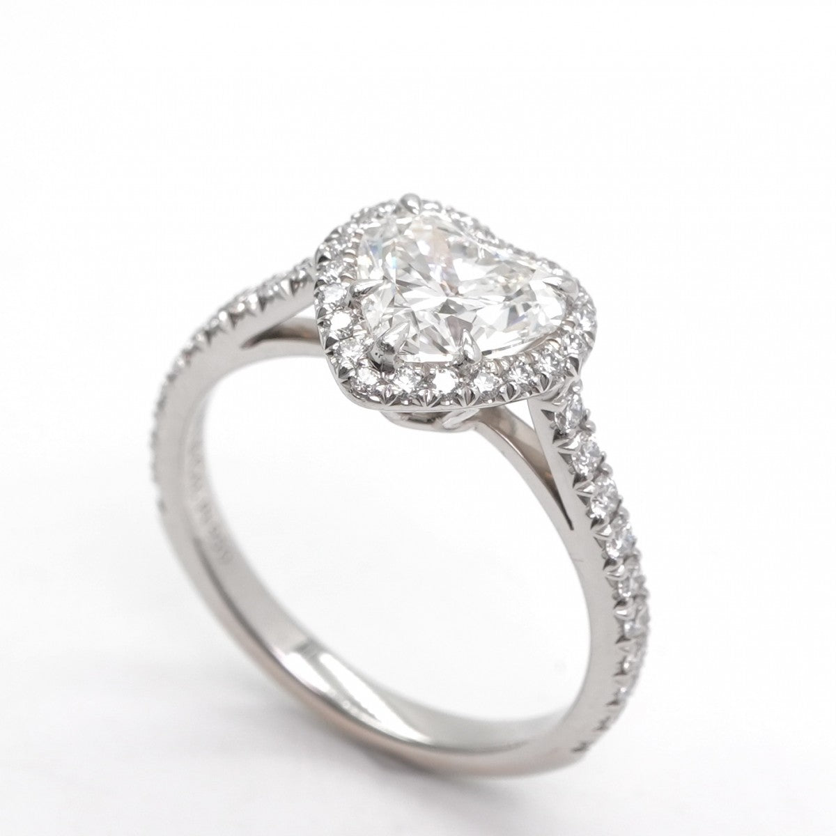 ティファニー TIFFANY&Co. ハートシェイプ エンゲージメント リング ハートシェイプ エンゲージメント リング ティファニー ソレスト リング 指輪 Pt950 シルバー ダイヤリング 婚約指輪 エンゲージリング プラチナ