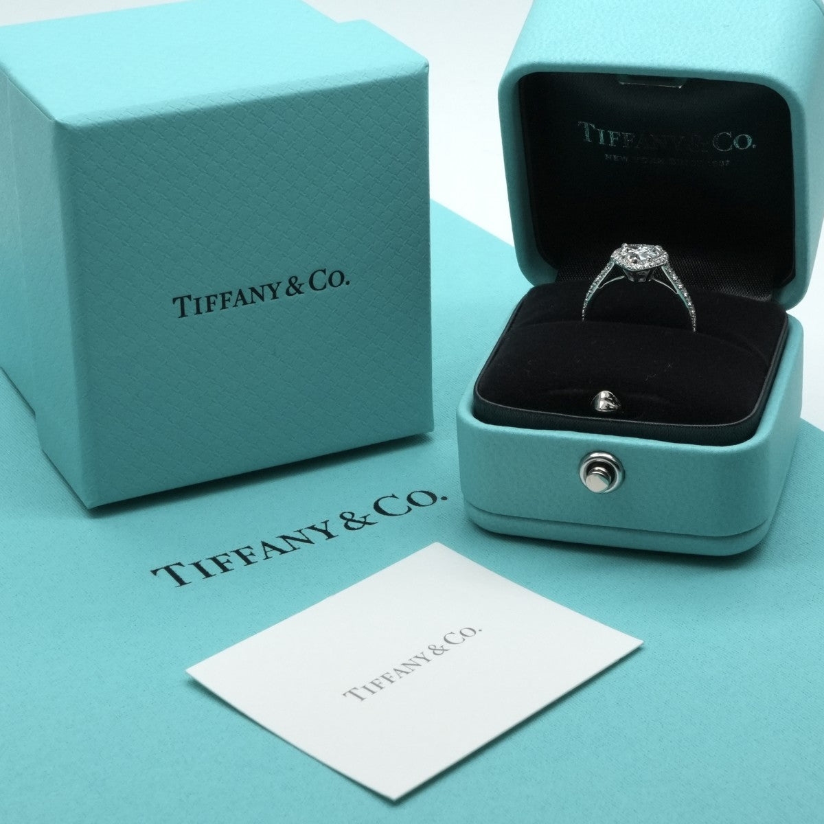 ティファニー TIFFANY&Co. ハートシェイプ エンゲージメント リング ハートシェイプ エンゲージメント リング ティファニー ソレスト リング 指輪 Pt950 シルバー ダイヤリング 婚約指輪 エンゲージリング プラチナ