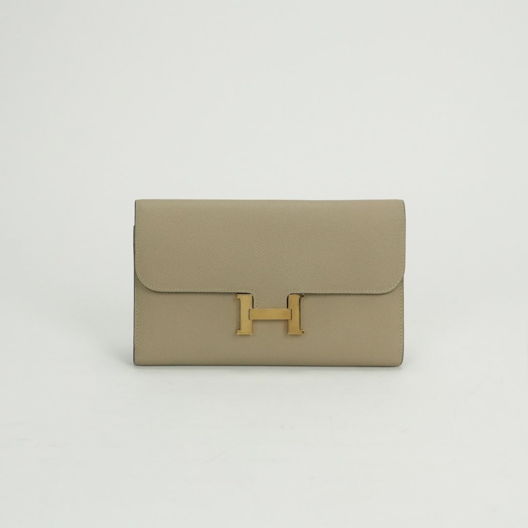 エルメス HERMES コンスタンスロング ヴェルソ コンスタンス ロング 財布 長財布 ロングウォレット エプソン トレンチ Trench エルメス HERMES コンスタンスロング ヴェルソ コンスタンス ロング