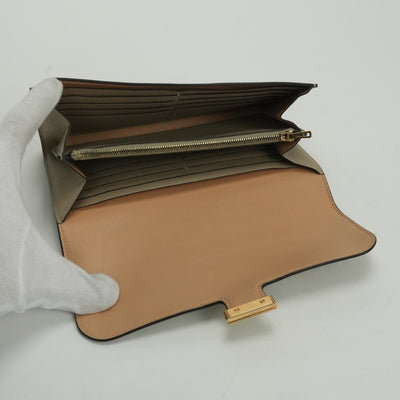 エルメス HERMES コンスタンスロング ヴェルソ コンスタンス ロング 財布 長財布 ロングウォレット エプソン トレンチ Trench ナチュラルサブレ Naturalsable ベージュ beige ゴールド金具 ヴォーエプソン バイカラー