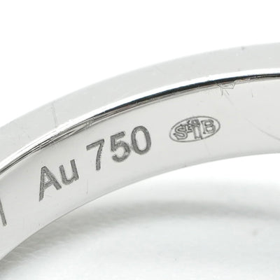 ブシュロン BOUCHERON ソリテール リング ソリテール リング ピヴォワンヌ リング 指輪 750WG シルバー ダイヤモンド リング 婚約指輪 プラチナ