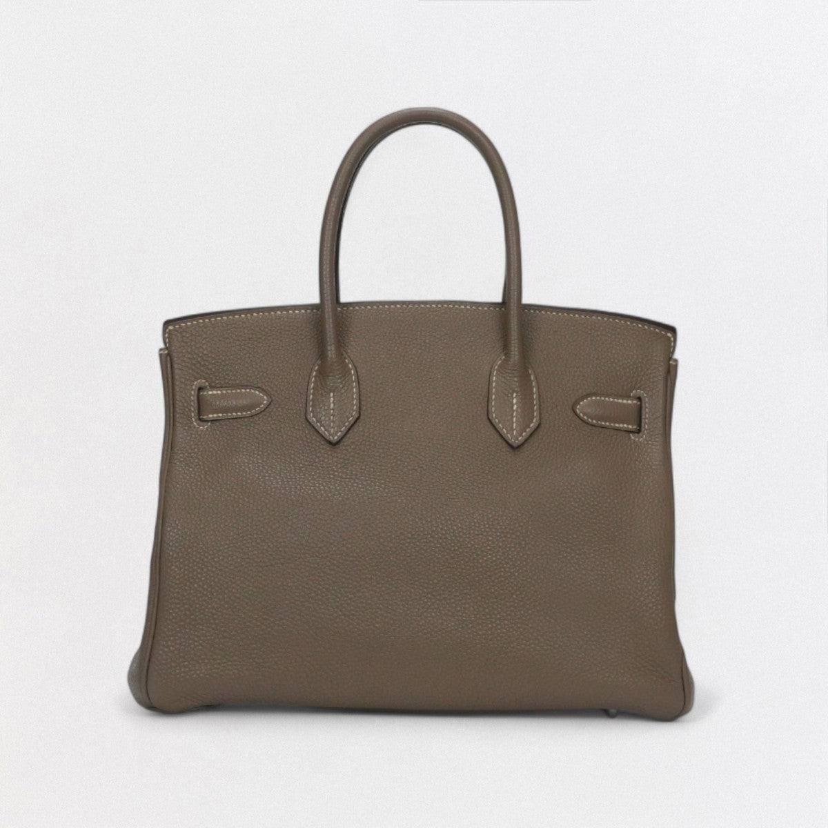 エルメス HERMES バーキン30 バーキン 30 バッグ トートバッグ トゴ エトゥープ Etoupe グレー Gray シルバー金具 ハンドバッグ