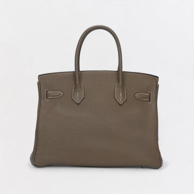 エルメス HERMES バーキン30 バーキン 30 バッグ トートバッグ トゴ エトゥープ Etoupe グレー Gray シルバー金具 ハンドバッグ